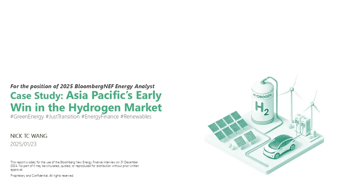[Energy] BloombergNEF – Asia Pacific’s Hydrogen Market