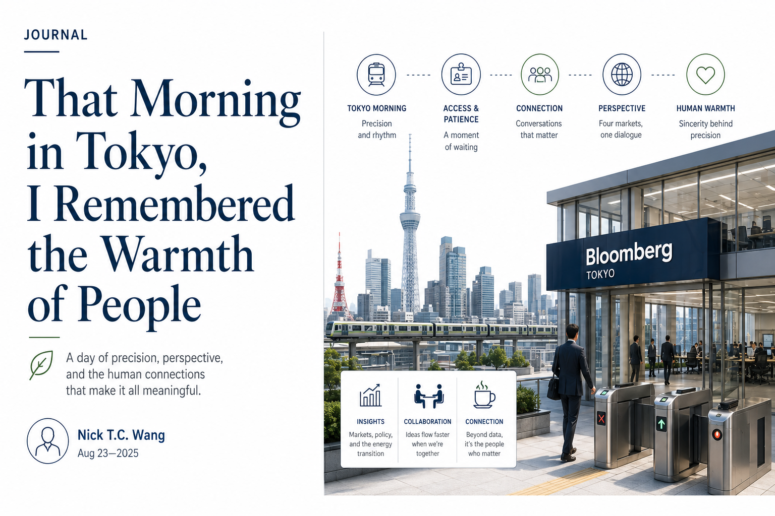 That Morning in Tokyo, I Remembered the Warmth of People